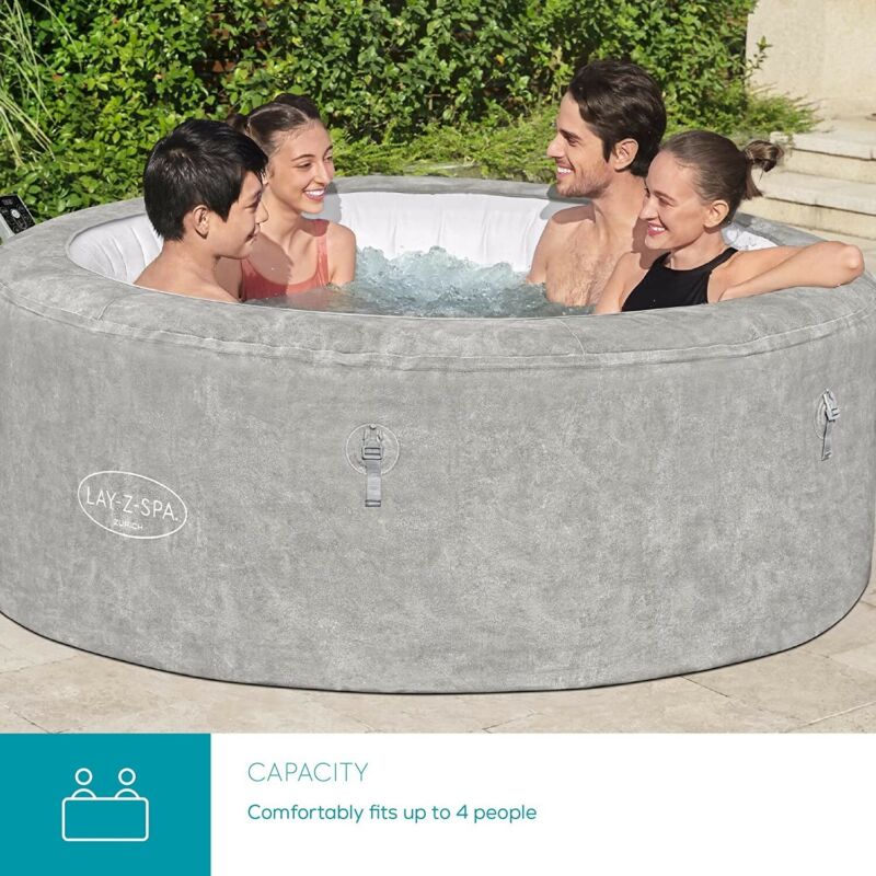 Lay-Z-Spa Zurich Inflatable Hot Tub - Cints and Home