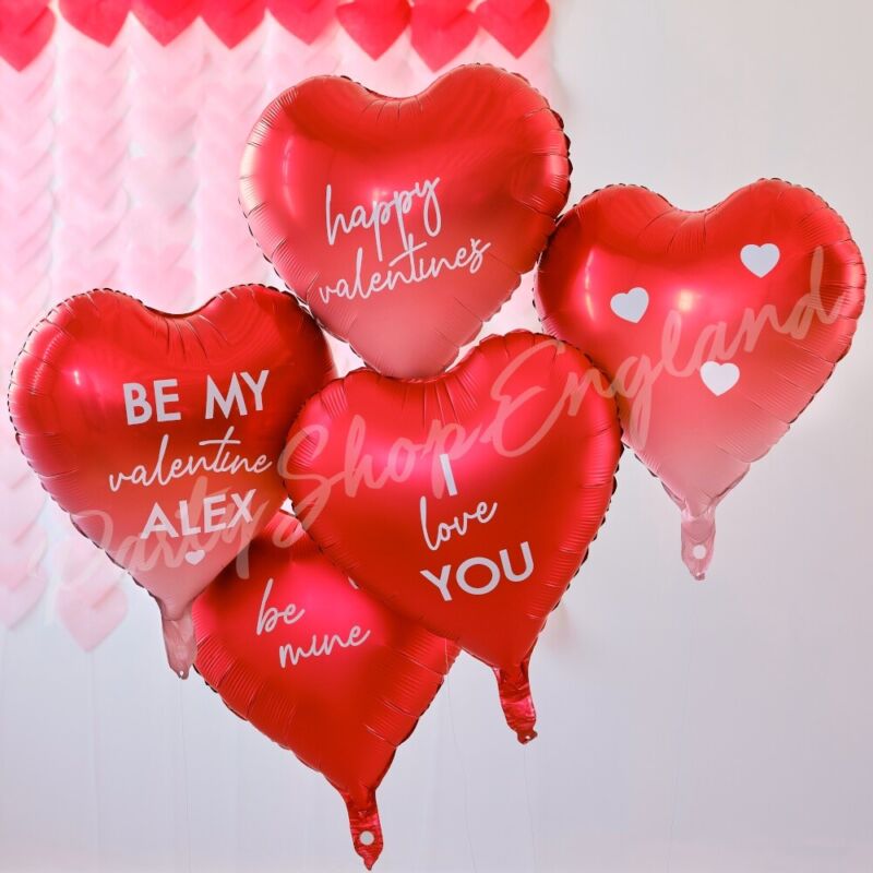 Valentines Day Decorations Heart Balloons